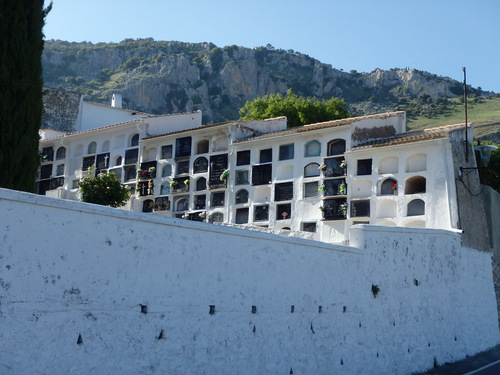 A Spanish crematorium and cemetery.